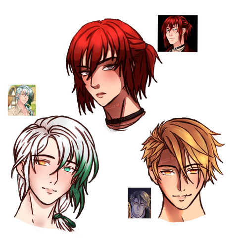 My Candy Love - Castiel, Lysandre, Nathaniel
