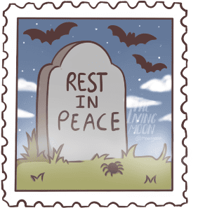 Halloween stamp